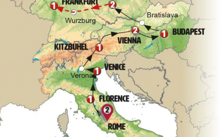 A Touch of Europe 12 Days - Go English Series 